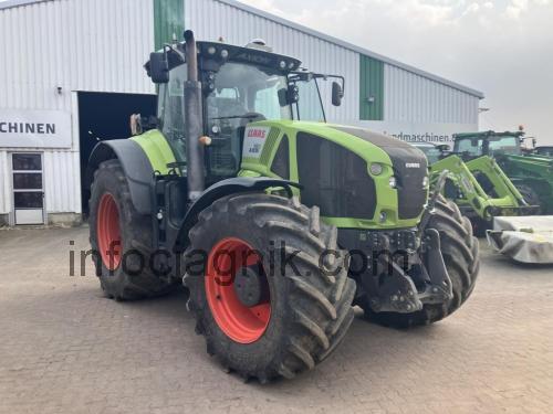 Claas Axion 950 karta techniczna i opinia