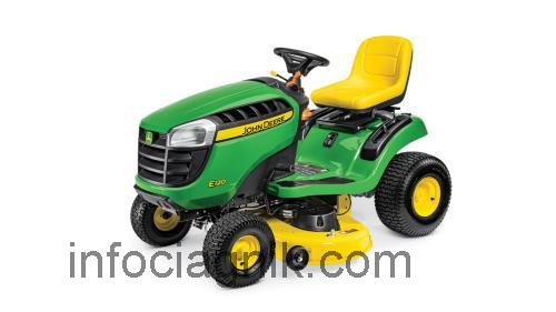 John Deere E120 karta techniczna i opinie