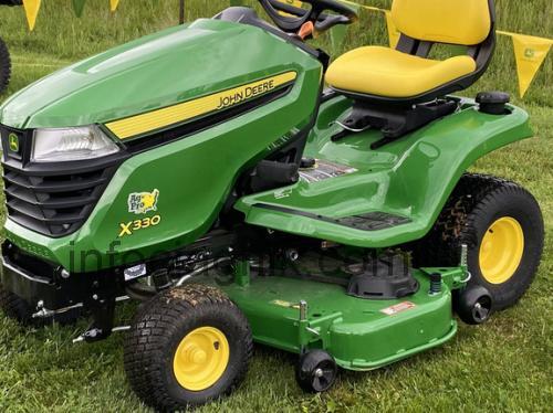 John Deere X330 karta techniczna i opinia